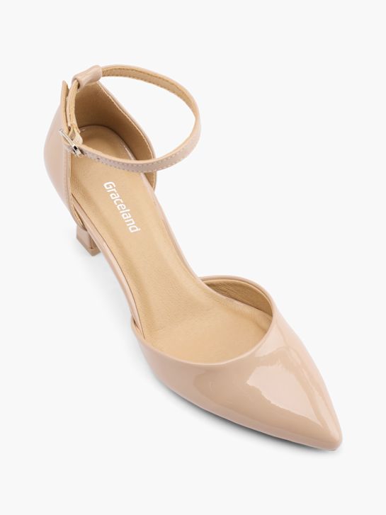 Graceland Tacones con hebilla Nude 69025 2
