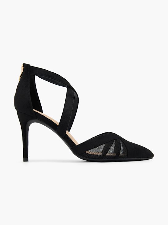 Catwalk Tacones con hebilla Negro 69022 1