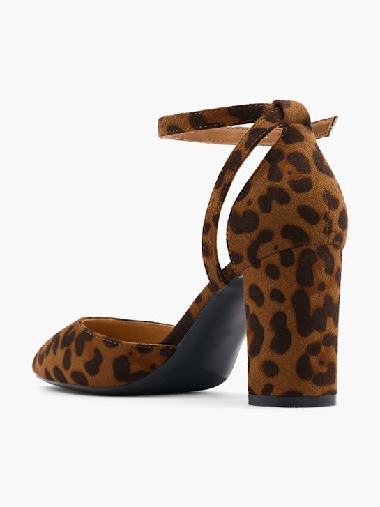 Graceland Tacones con hebilla Marrón 69026 3