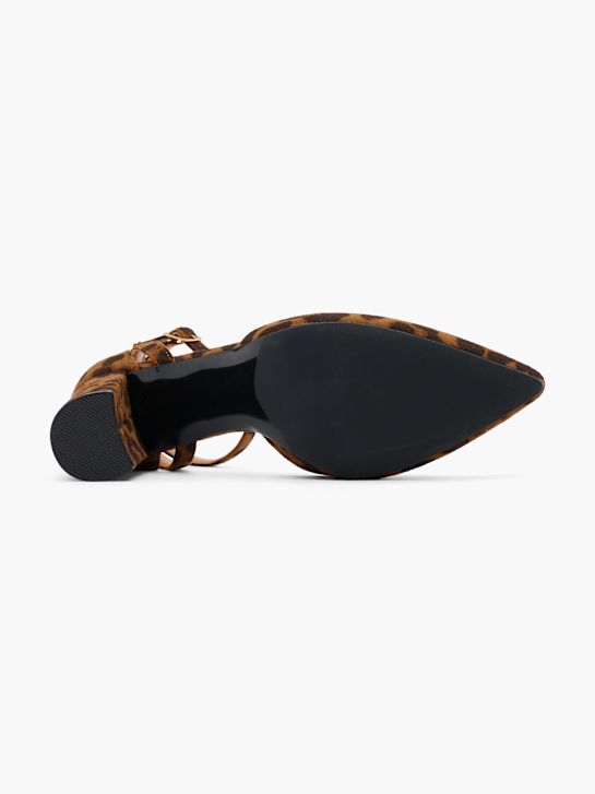 Graceland Tacones con hebilla Marrón 69026 4