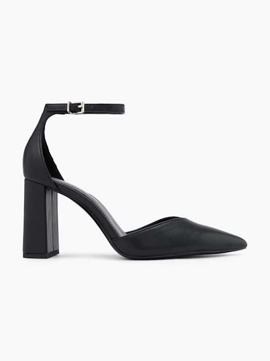 Graceland Sapato de salto com fivela Preto 69008 1