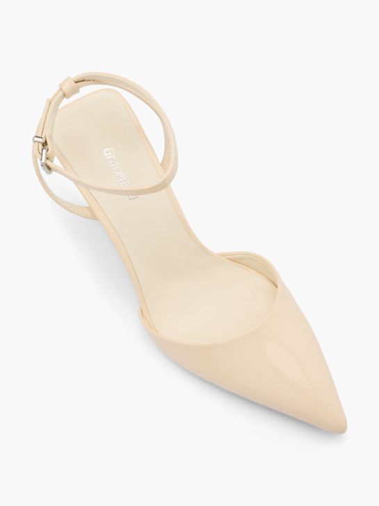 Graceland Décolleté con cinturino Bianco Sporco 69014 2
