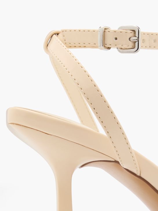 Graceland Zapatos abiertos de tacón Blanco roto 69014 6