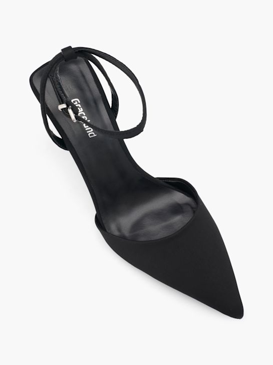 Graceland Sapato de salto com fivela Preto 69015 2