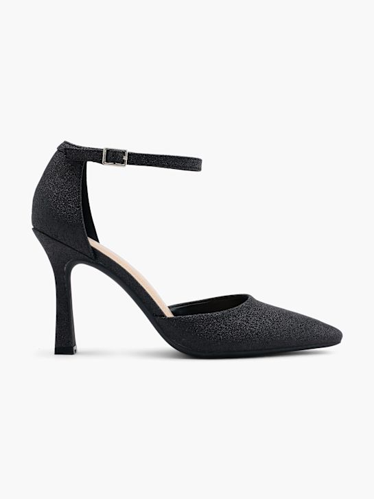 Catwalk Sapato de salto com fivela Preto 69017 1