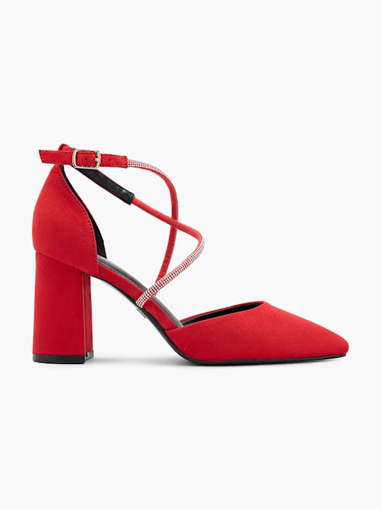 Graceland Tacones con hebilla Rojo 69036 1