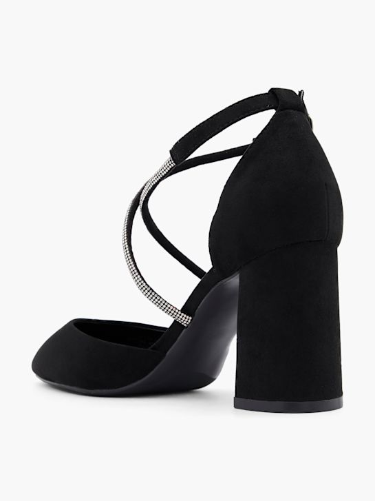 Graceland Sapato de salto com fivela Preto 69038 3