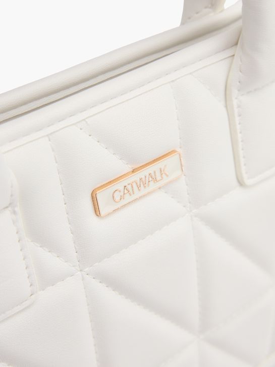 Catwalk Handtasche Weiß 69072 5