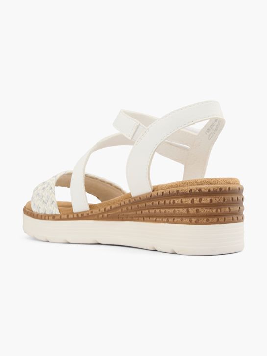 Easy Street Sandales à talons Blanc 69122 3