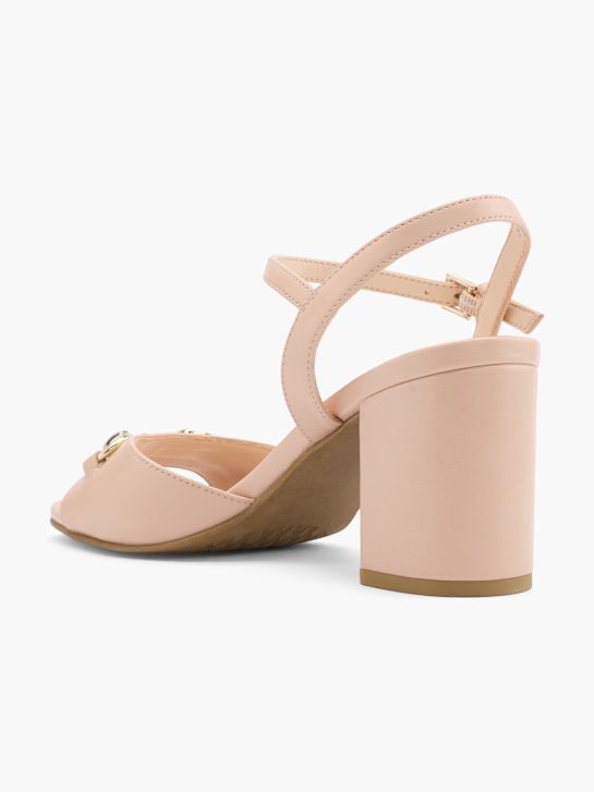 Catwalk Sandale cu toc Nude 69161 3