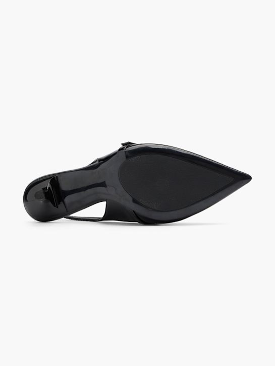 Catwalk Slingback salonarji Črna 76521 4