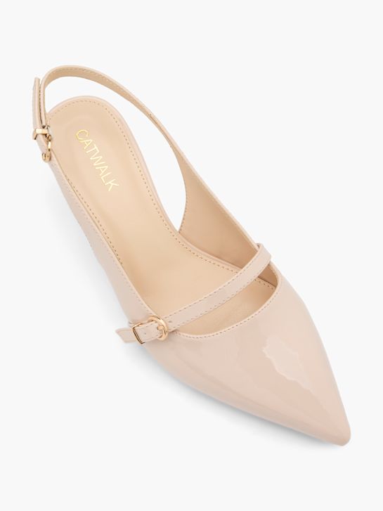Catwalk Slingback salonarji Nude 76524 2