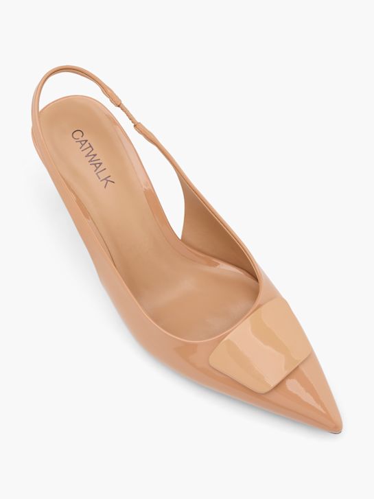 Catwalk Escarpins à bride Beige 69255 2