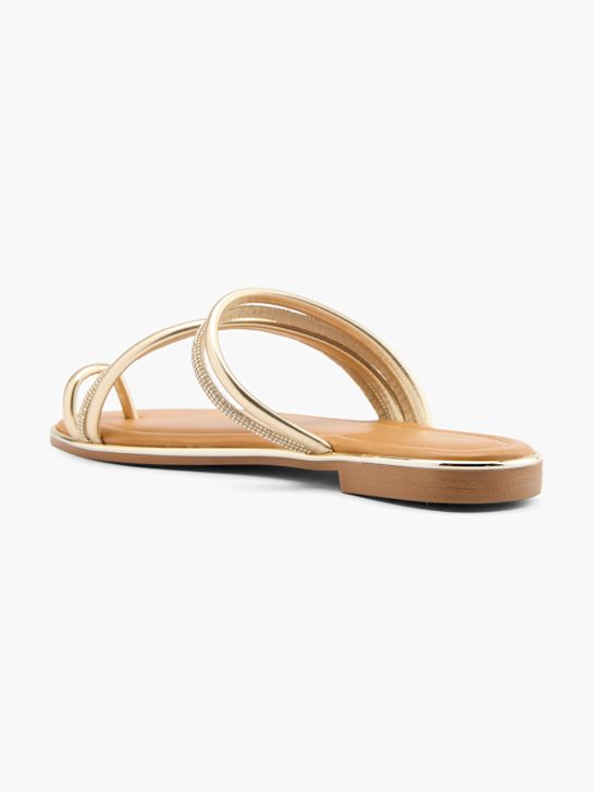 Catwalk Zehentrenner Gold 69356 3