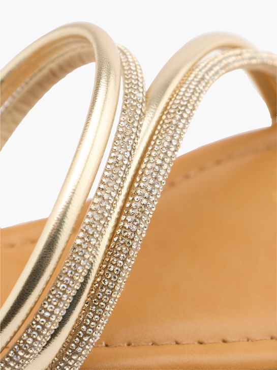 Catwalk Zehentrenner Gold 69356 5