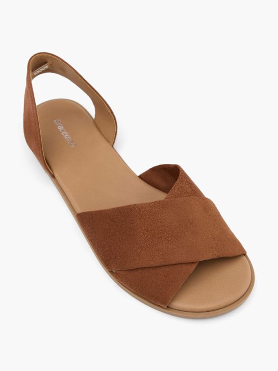 Graceland Sandal Brun 69359 2