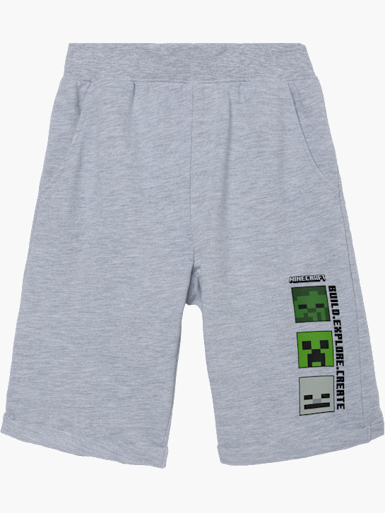 Minecraft Shorts Grau 69408 1