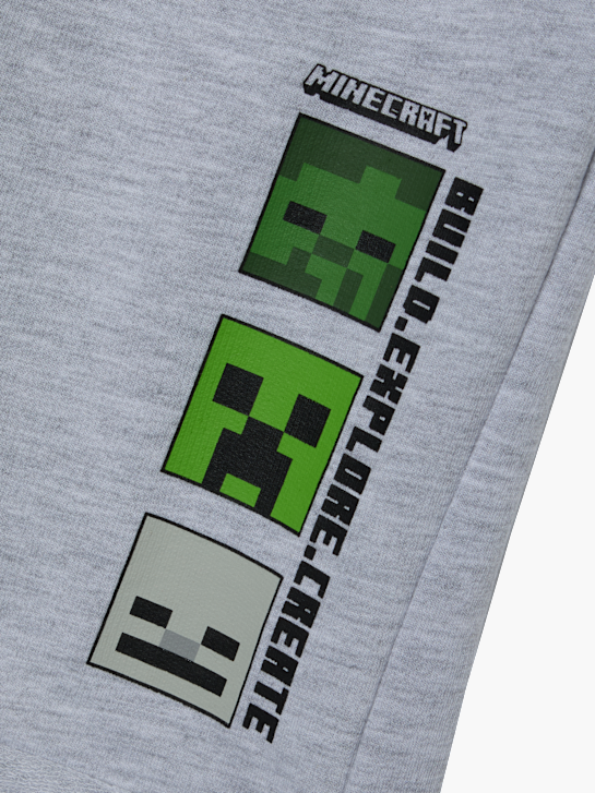 Minecraft Shorts Grau 69408 3