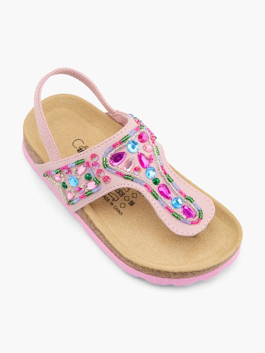 Cupcake Couture Sandal med tå-split Lyserød 69415 2