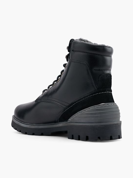 CAFE MODA Schnürboots Schwarz 69567 3