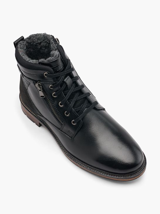 CAFE MODA Schnürstiefelette Schwarz 69570 2
