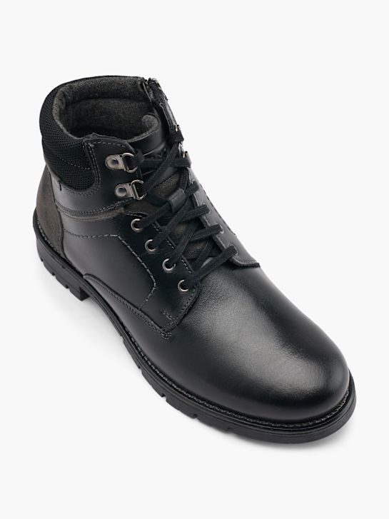 CAFE MODA Bottes à lacets Noir 69573 2