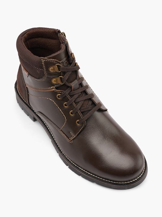 CAFE MODA Bottes à lacets Marron 69574 2