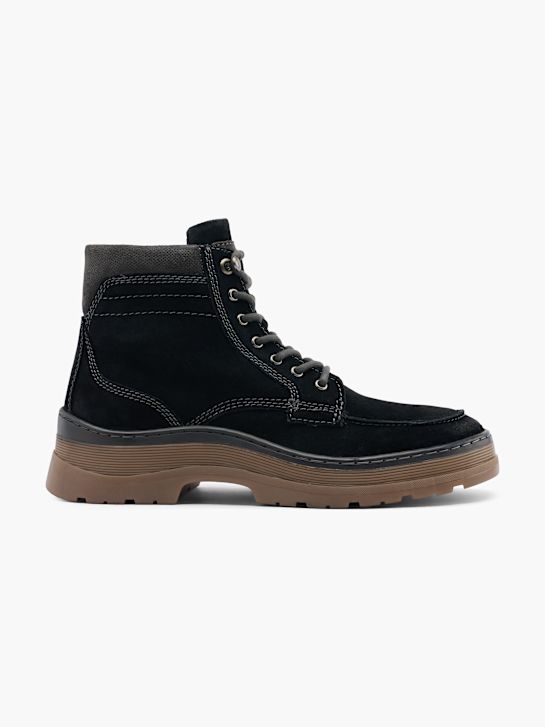 CAFE MODA Bottes à lacets Noir 69586 1