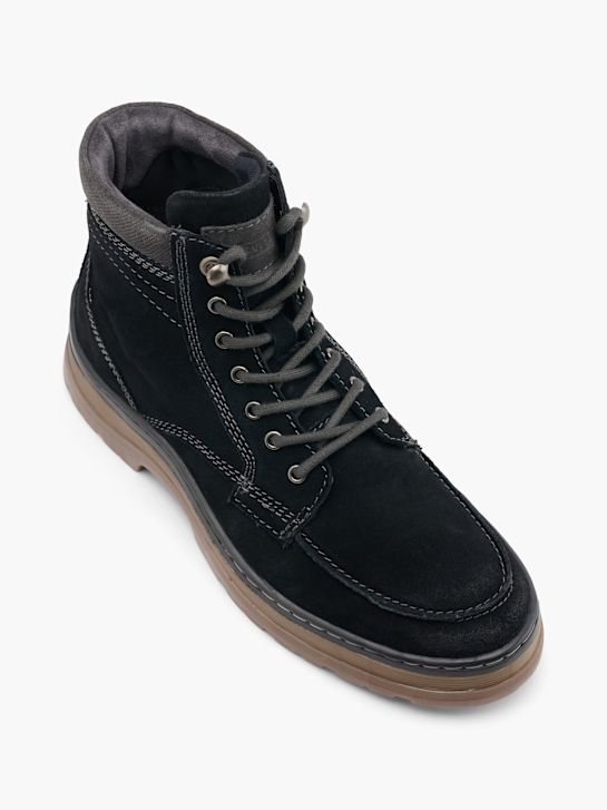 CAFE MODA Bottes à lacets Noir 69586 2