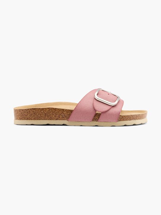 Graceland Tieffuß Pantolette Rosa 69740 1