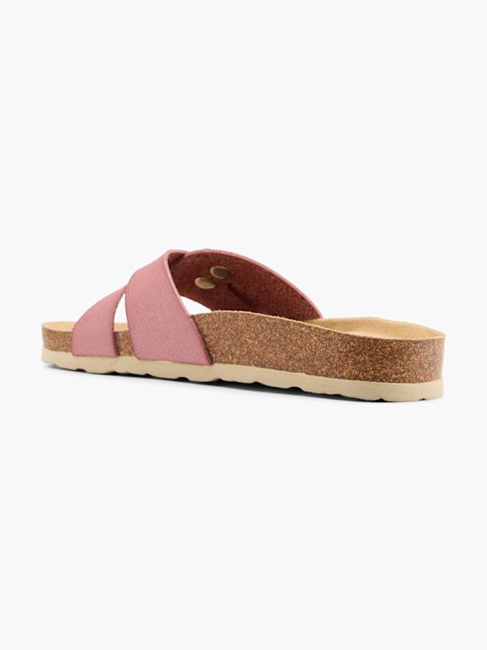 Graceland Tieffuß Pantolette Rosa 69740 3