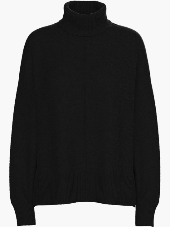 PIECES Strickpullover Schwarz 74607 1