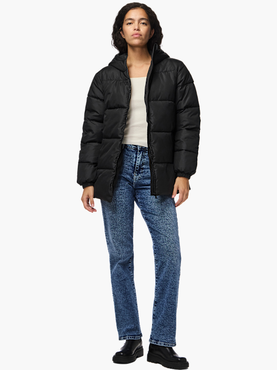 PIECES Winterjacke Schwarz 74611 3