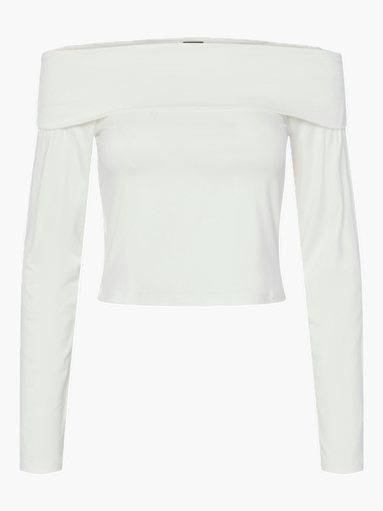 PIECES Longsleeve Weiß 74677 1