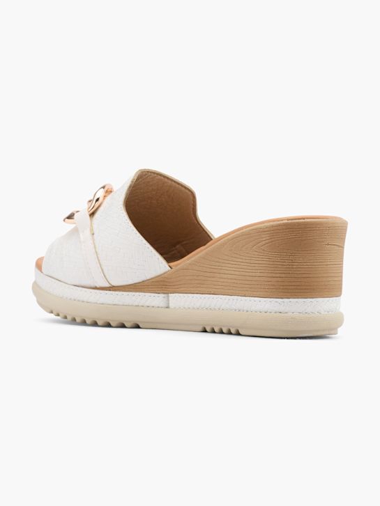 inblu Ciabatta aperta dietro Bianco 74692 3