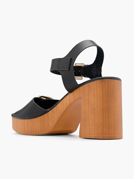 Claudia Ghizzani Sandale cu toc Negru 74719 3