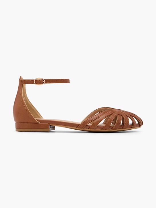 Claudia Ghizzani Sandale Cognac 74724 1