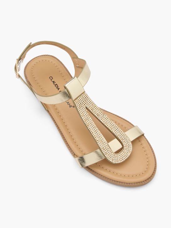Claudia Ghizzani Sandal Guld 74725 2