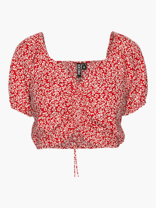 PIECES T-Shirt Rot 74736 1