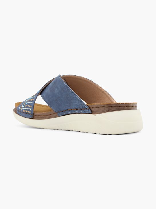 Easy Street Ciabatta bassa Blu 75748 3