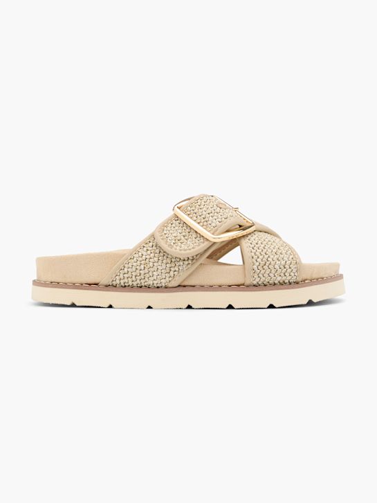 Catwalk Ciabatta con plantare profondo Beige 75759 1