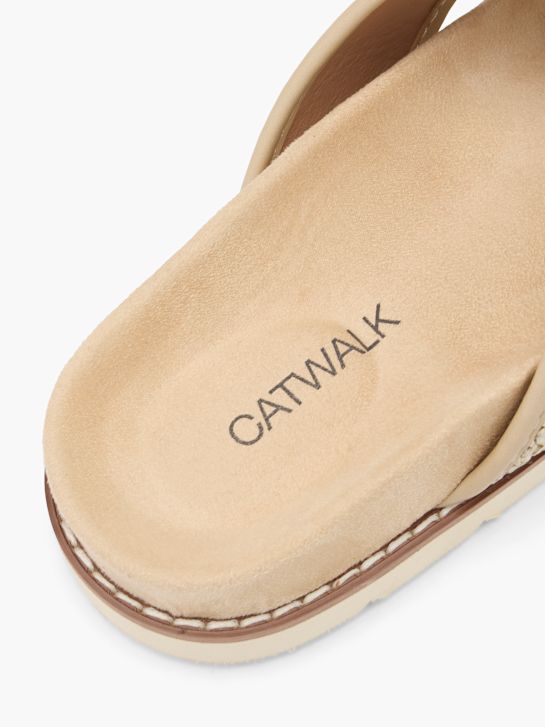 Catwalk Ciabatta con plantare profondo Beige 75759 6