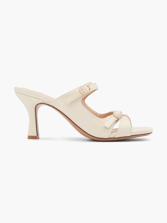 Catwalk Ciabatta aperta dietro Bianco Sporco 75775 1