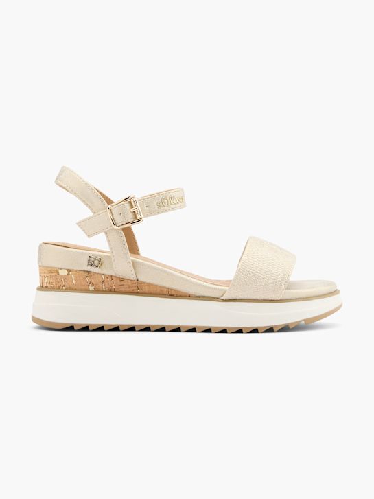 s.Oliver Sandalette Champagner 75897 1