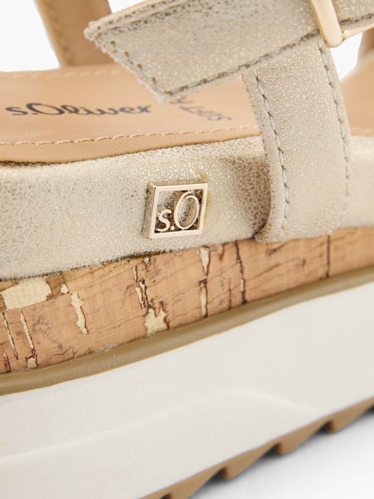 s.Oliver Sandalette Champagner 75897 5