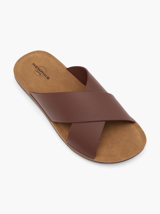 Memphis One Ciabatta bassa Marrone 75903 2