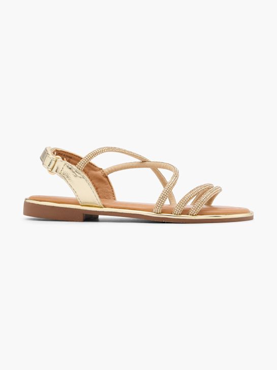 Graceland Sandale Gold 76149 1