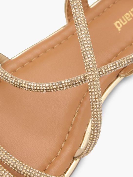 Graceland Sandale Gold 76149 5
