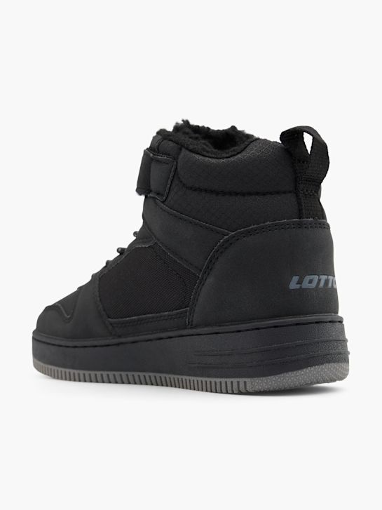 Lotto Hoher Sneaker Schwarz 76044 3