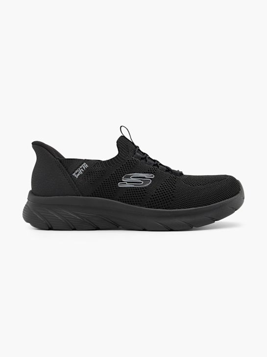 Skechers Slip On Sneaker Schwarz 76194 1
